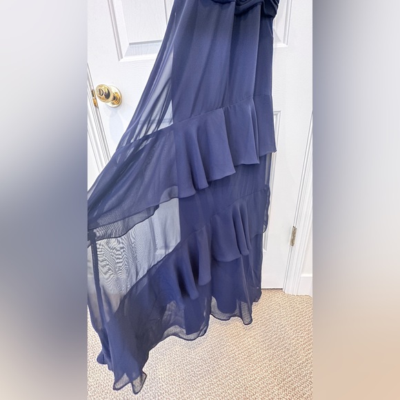 Eliza J from Nordstrom full length evening gown-Royal Blue - Picture 2 of 12